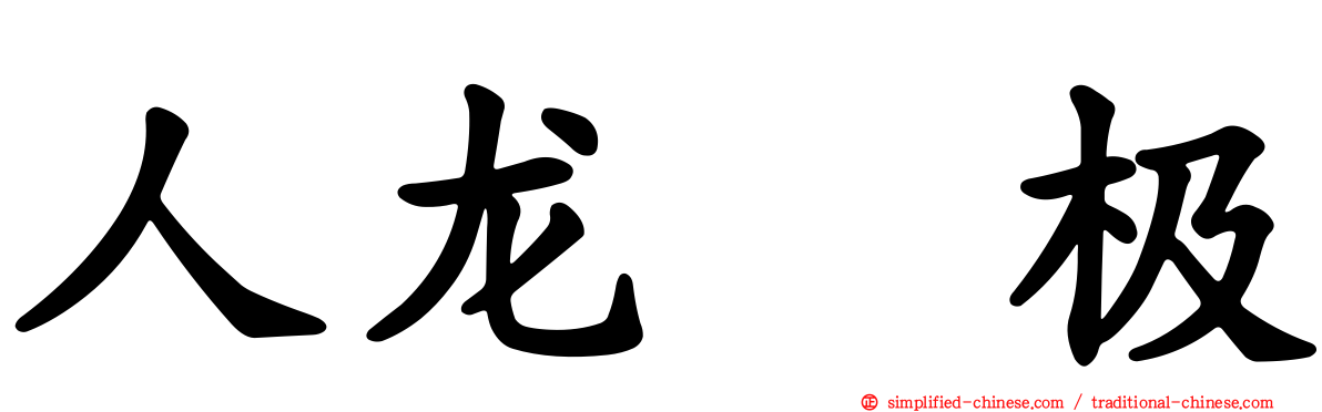 人龙　极